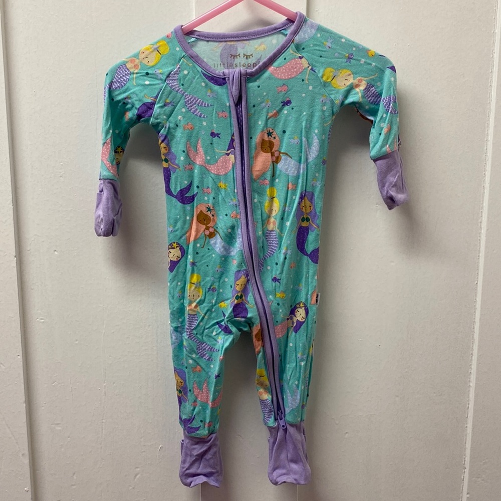Little Sleepies Mermaid Newborn Zippie